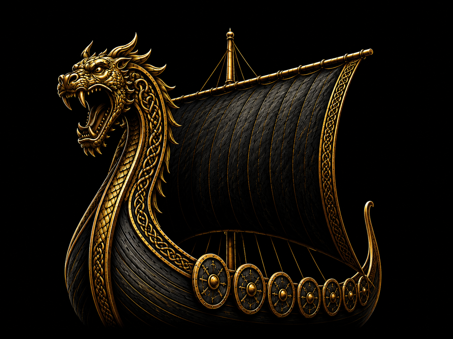 The Standard of the House — Dragonhead Longship